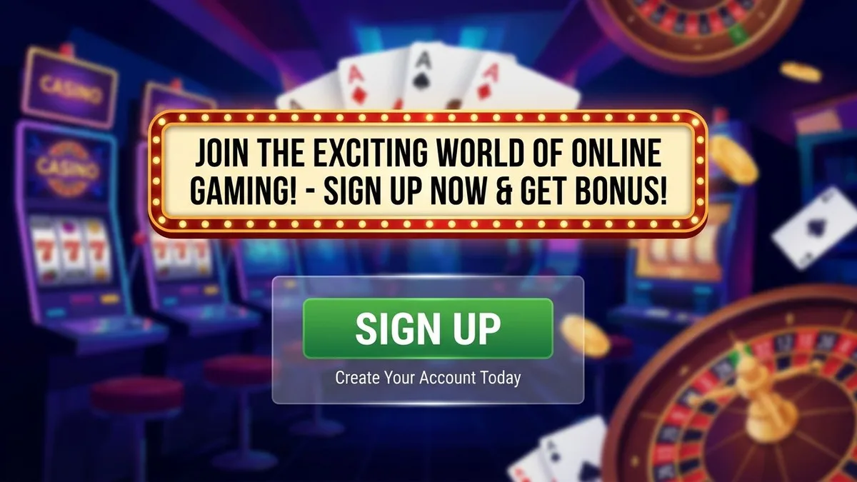 Sign Up With Bonus